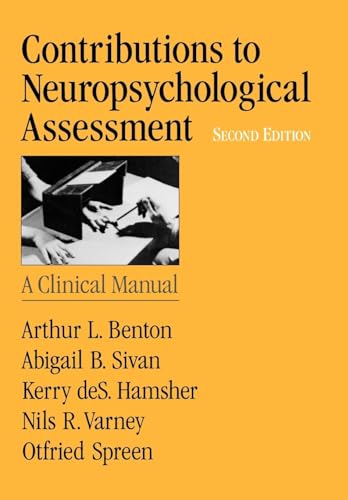 Contributions to Neuropsychological Assessment: A Clinical Manual