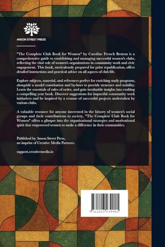 The Complete Club Book for Women von Anson Street Press