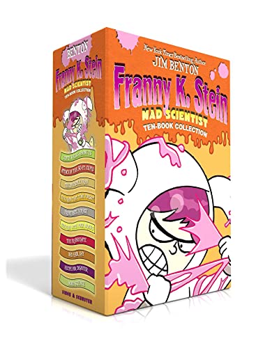 Franny K. Stein, Mad Scientist Ten-Book Collection (Boxed Set): Lunch Walks Among Us; Attack of the 50-Ft. Cupid; The Invisible Fran; The Fran That ... Hair Day; Recipe for Disaster; Mood Science