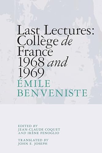 Last Lectures: College De France, 1968 and 1969 Last Lectures: College De France, 1968 and 1969 von Edinburgh University Press