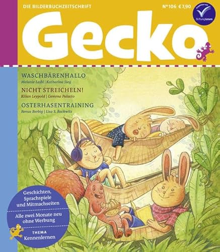 Gecko Kinderzeitschrift Band 106: Thema: Kennenlernen von Rathje & Elbel GbR