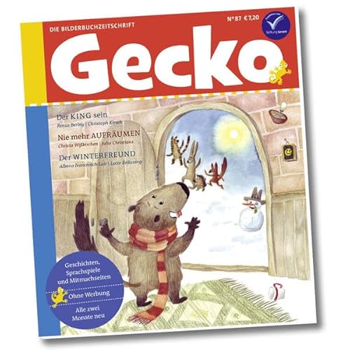 Gecko Kinderzeitschrift Band 87: Die Bilderbuchzeitschrift