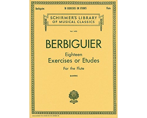 18 Exercises or Etudes von Schirmer G Books