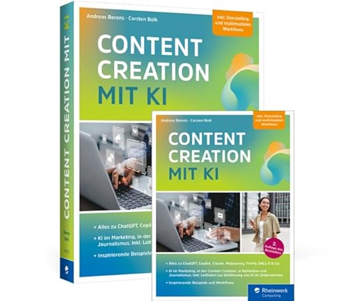 Content Creation mit KI von Rheinwerk