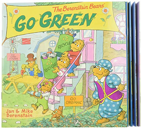 The Berenstain Bears Take-Along Storybook Set: Dinosaur Dig, Go Green, When I Grow Up, Under the Sea, The Tooth Fairy