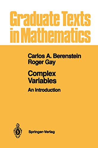 Complex Variables: An Introduction (Graduate Texts in Mathematics, 125, Band 125)