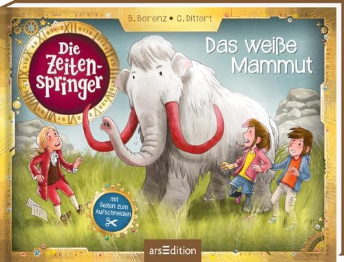 Die Zeitenspringer – Das weiße Mammut: Mit Seiten zum Aufschneiden | Eine spannende Steinzeit-Geschichte mit Rätseln und Sachinfos für Kinder ab 9 Jahren Die Zeitenspringer – Das weiße Mammut: Mit Seiten zum Aufschneiden | Eine spannende Steinzeit-Geschichte mit Rätseln und Sachinfos für Kinder ab 9 Jahren