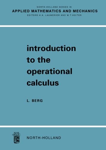 Introduction To The Operational Calculus