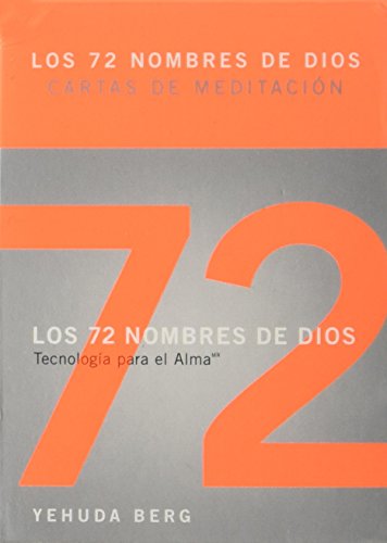Los 72 Nombres de Dios / The 72 Names of God: Baraja De Meditacion / Meditation Deck
