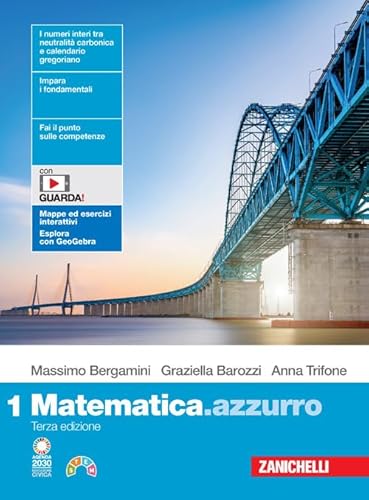 Matematica.azzurro. Per le Scuole superiori. Con Contenuto digitale (fornito elettronicamente) (Vol. 1) von Zanichelli