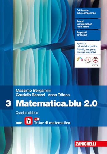Matematica.blu 2.0. Con laZ Tutor. Per le Scuole superiori. Con ebook. Con espansione online (Vol. 3) von Zanichelli