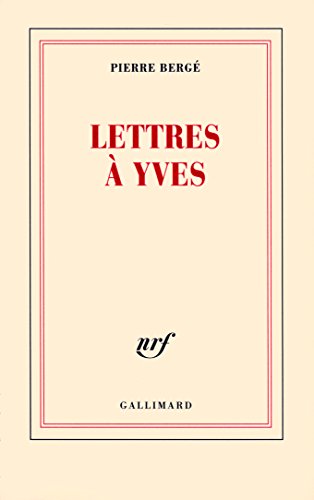 Lettres à Yves von GALLIMARD