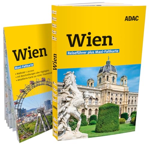 ADAC Reiseführer plus Wien: Mit Maxi-Faltkarte und praktischer Spiralbindung
