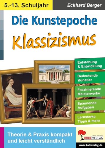 Die Kunstepoche KLASSIZISMUS: Theorie & Praxis kompakt und leicht verständlich