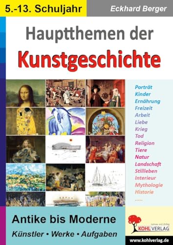 Hauptthemen der Kunstgeschichte: Antike bis Moderne von Kohl Verlag