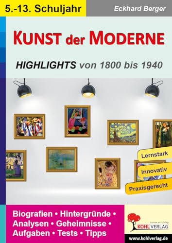 Kunst der Moderne: Highlights von 1800 bis 1940 von Kohl Verlag
