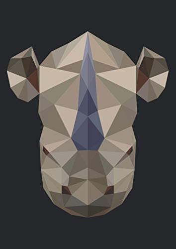 Notizbuch A4 liniert mit Softcover Design: Nashorn Polygon Geometrisch Zoo Tier Geschenk Afrika Tier: 120 linierte DIN A4 Seiten Notizbuch A4 liniert mit Softcover Design: Nashorn Polygon Geometrisch Zoo Tier Geschenk Afrika Tier: 120 linierte DIN A4 Seiten von Independently published