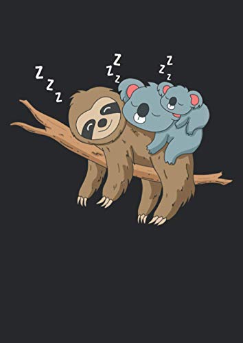 Notizbuch A4 liniert mit Softcover Design: Niedliches Koala Faultier Geschenk Schlafen SchlafDesign: 120 linierte DIN A4 Seiten Notizbuch A4 liniert mit Softcover Design: Niedliches Koala Faultier Geschenk Schlafen SchlafDesign: 120 linierte DIN A4 Seiten