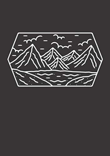 Notizbuch A5 dotted, gepunktet, punktiert mit Softcover Design: Camping Berge Mountains Van Easy Life Natur: 120 dotted (Punktgitter) DIN A5 Seiten von Independently published