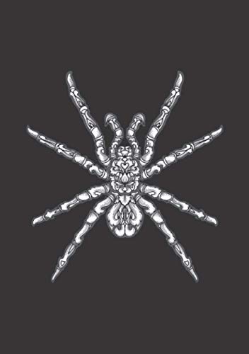 Notizbuch A5 dotted, gepunktet, punktiert mit Softcover Design: Vogelspinne Spinne Terrarium Züchter Spinnenangst: 120 dotted (Punktgitter) DIN A5 Seiten von Independently published