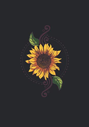 Notizbuch A5 kariert mit Softcover Design: Hübsches Sommer Sonnen Sonnenblumen Damen: 120 karierte DIN A5 Seiten Notizbuch A5 kariert mit Softcover Design: Hübsches Sommer Sonnen Sonnenblumen Damen: 120 karierte DIN A5 Seiten