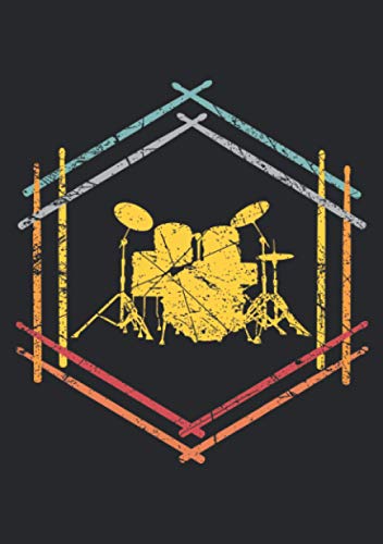 Notizbuch A5 liniert mit Softcover Design: Drumsticks Schlagzeug Sticks Logo Schlagzeuger Geschenk: 120 linierte DIN A5 Seiten Notizbuch A5 liniert mit Softcover Design: Drumsticks Schlagzeug Sticks Logo Schlagzeuger Geschenk: 120 linierte DIN A5 Seiten von Independently published