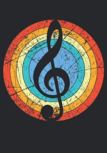 Notizbuch A5 liniert mit Softcover Design: Notenschlüssel Retro Vintage Look Musiker Geschenk Musik: 120 linierte DIN A5 Seiten Notizbuch A5 liniert mit Softcover Design: Notenschlüssel Retro Vintage Look Musiker Geschenk Musik: 120 linierte DIN A5 Seiten von Independently published