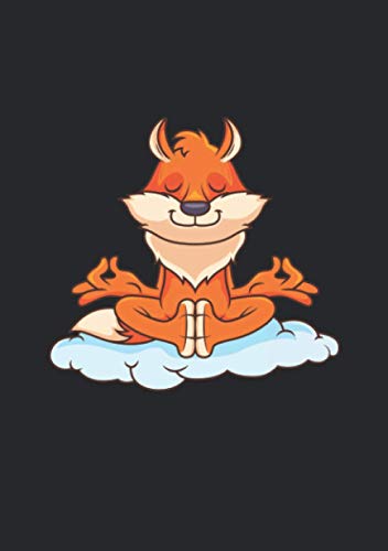 Notizbuch A5 liniert mit Softcover Design: Yoga Meditation Fuchs Geschenke auf Wolke Witz: 120 linierte DIN A5 Seiten Notizbuch A5 liniert mit Softcover Design: Yoga Meditation Fuchs Geschenke auf Wolke Witz: 120 linierte DIN A5 Seiten