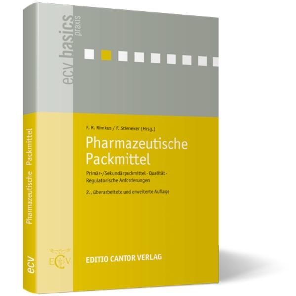 Pharmazeutische Packmittel von Editio Cantor Verlag
