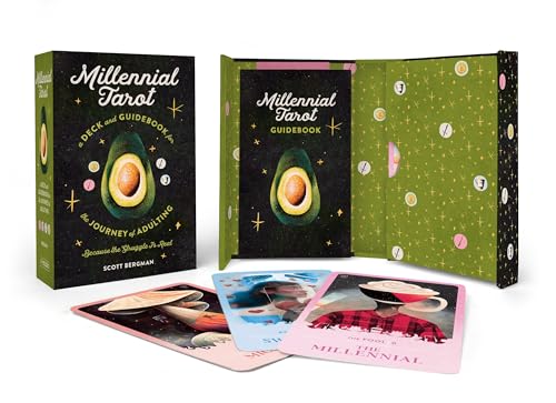 Millennial Tarot: A Deck and Guidebook for the Journey of Adulting (Because the Struggle Is Real) von RP Studio