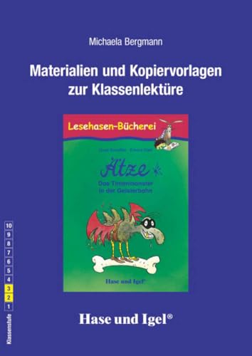 Begleitmaterial: Ätze - Das Tintenmonster in der Geisterbahn: Klasse 2-3 von Hase und Igel Verlag