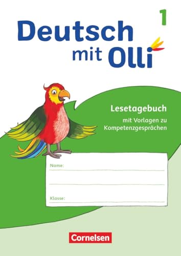 Deutsch mit Olli|NULL|Erstlesen - Ausgabe 2021|1. Schuljahr|NULL|NULL|Lesetagebuch inkl. Vorlagen zu Kompetenzgesprächen|10 Stück im Paket von Cornelsen Verlag