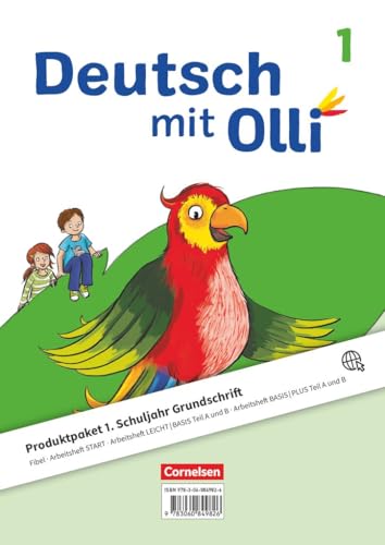 Deutsch mit Olli|NULL|Erstlesen - Ausgabe 2021|1. Schuljahr|NULL|NULL|Produktpaket Grundschrift|NULL von Cornelsen Verlag