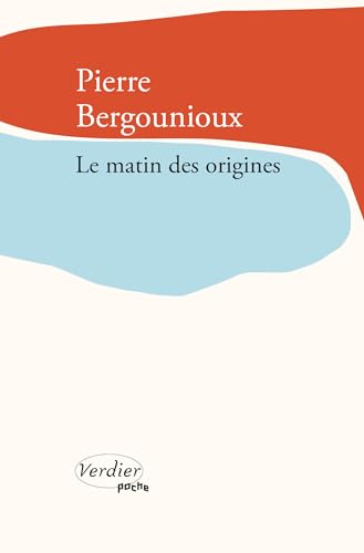 Le matin des origines von VERDIER