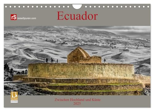 Ecuador 2025 Zwischen Hochland und Küste (Wandkalender 2025 DIN A4 quer), CALVENDO Monatskalender von CALVENDO