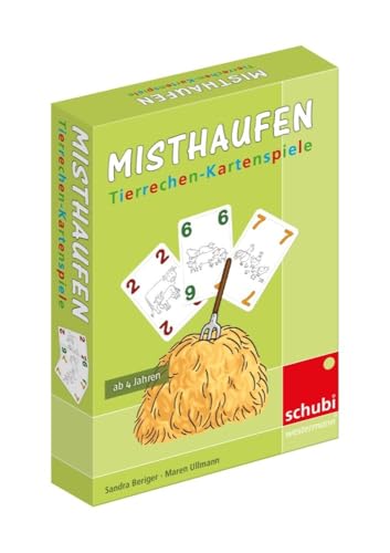 Misthaufen: Tierrechen-Kartenspiel (Misthaufen: Mathe-Lernspiele) von SCHUBI Lernmedien