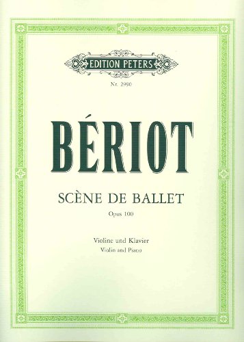Scène de Ballet für Violine und Klavier op. 100