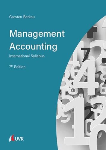 Management Accounting: International Syllabus von UVK