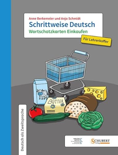 Schrittweise Deutsch / Wortschatzkarten Einkaufen für Lehrerkoffer von Schubert Leipzig