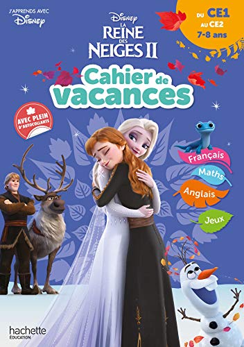 Disney - La Reine des Neiges - Du CE1 au CE2 - Cahier de vacances 2025: La Reine des Neiges II von HACHETTE EDUC