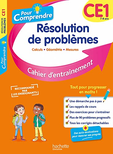 Pour comprendre Résolution de problèmes CE1 von HACHETTE EDUC