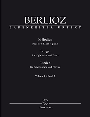 Lieder für hohe Stimme und Klavier. Melodies pour voix haute et piano. Songs with Piano for High Voice.Bd.2 Lieder für hohe Stimme und Klavier. Melodies pour voix haute et piano. Songs with Piano for High Voice.Bd.2