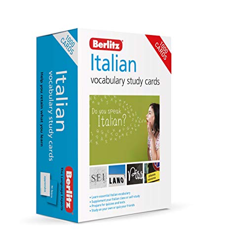 Berlitz Italian Vocabulary Study Cards (Berlitz Vocabulary Study Cards) von Berlitz Language