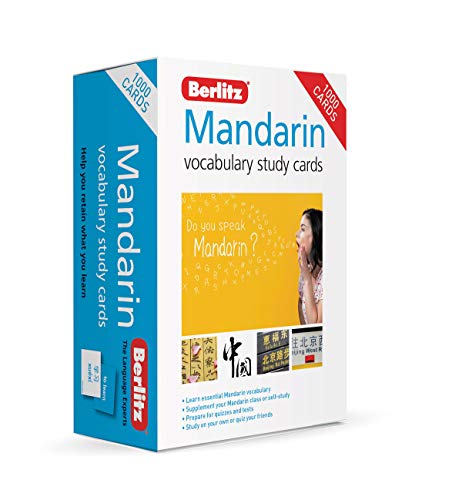 Berlitz Mandarin Vocabulary Study Cards (Berlitz Vocabulary Study Cards)