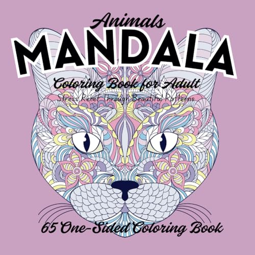 Wild Patterns Animals Mandala Coloring Book for Adult: A Calming Journey Through Nature's Patterns, Stress Relief with Majestic Animal Designs, Relaxing Mandalas Inspired by the Wild