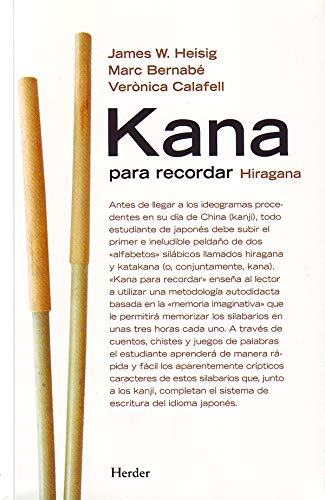 Kana para recordar : hiragana, katakana von Herder Editorial