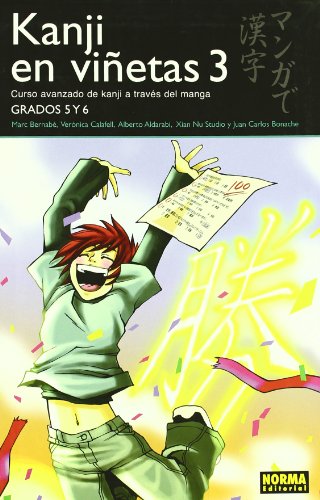 Kanji en viñetas 3: Curso avanzado de Kanji a través del Manga / Advanced Course Through the Manga Kanji (LIBROS TEÓRICOS MANGA)