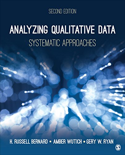 Analyzing Qualitative Data: Systematic Approaches von Sage Publications