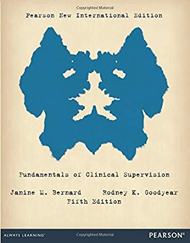 Fundamentals of Clinical Supervision: Pearson New International Edition von Pearson