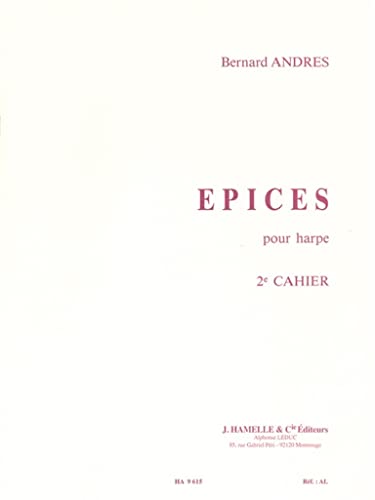 Epices Vol.2. Harfe Solo. von Alphonse Leduc